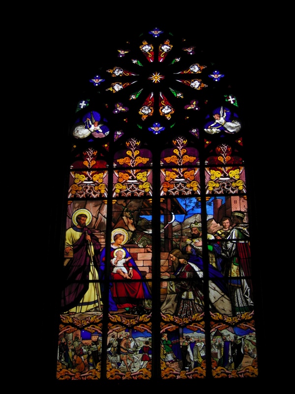 Detail, one window of many