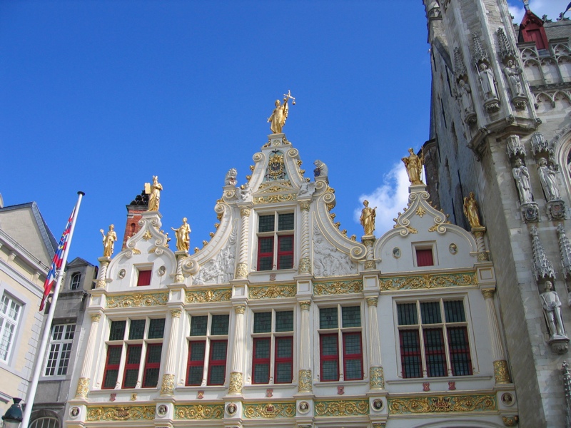 A really gleaming building