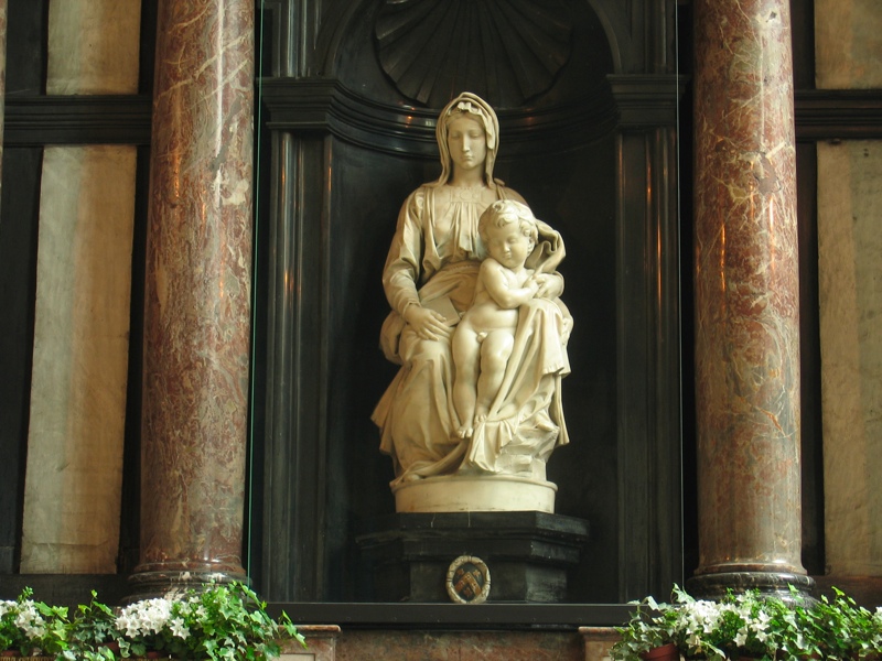 Michaelangelo's "Madonna and child"
