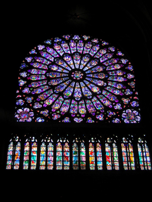 Notre Dame rose window